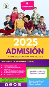 Proceso de Admisión 2025 | Escuela de Lenguaje Magic School